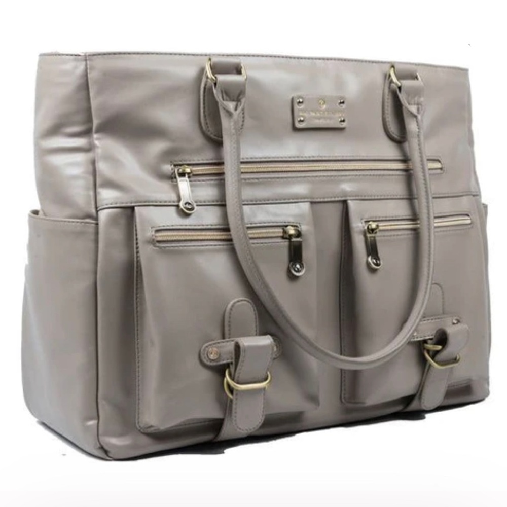 Renee Tote Meal Prep Management 4 - Meal Removable Insulated Core Stone Beige